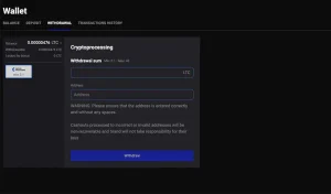 minimum withdrawal example