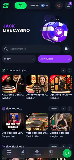 Jack Mobile Screenshot 4